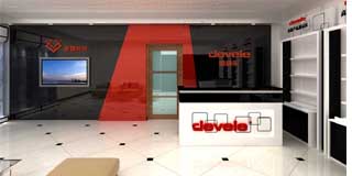 安防專賣店展柜設(shè)計(jì)