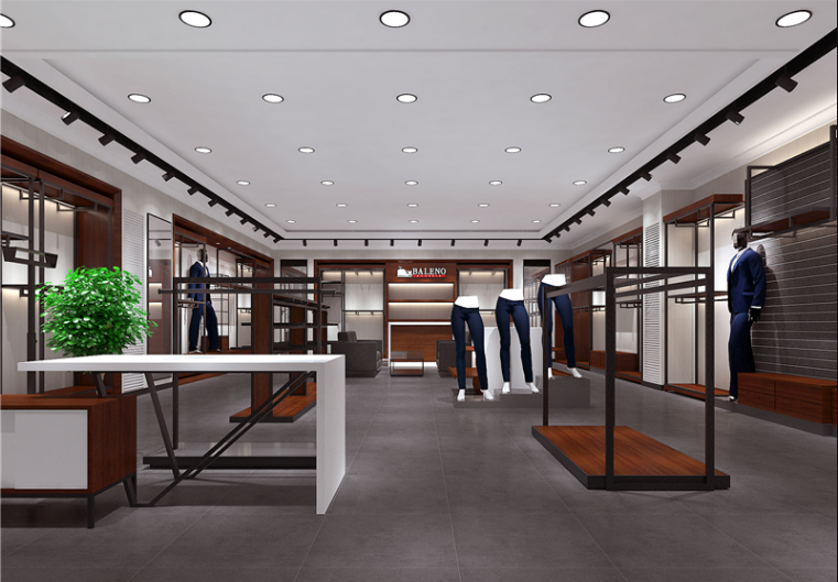 品牌男裝展柜，品牌男裝陳列男裝展柜廠貨架廠